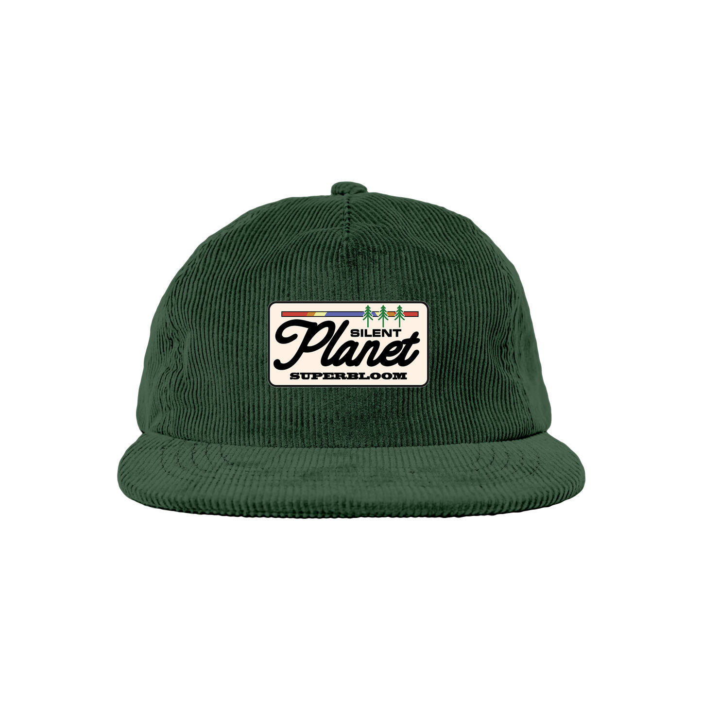 Deep Green Corduroy Hat
