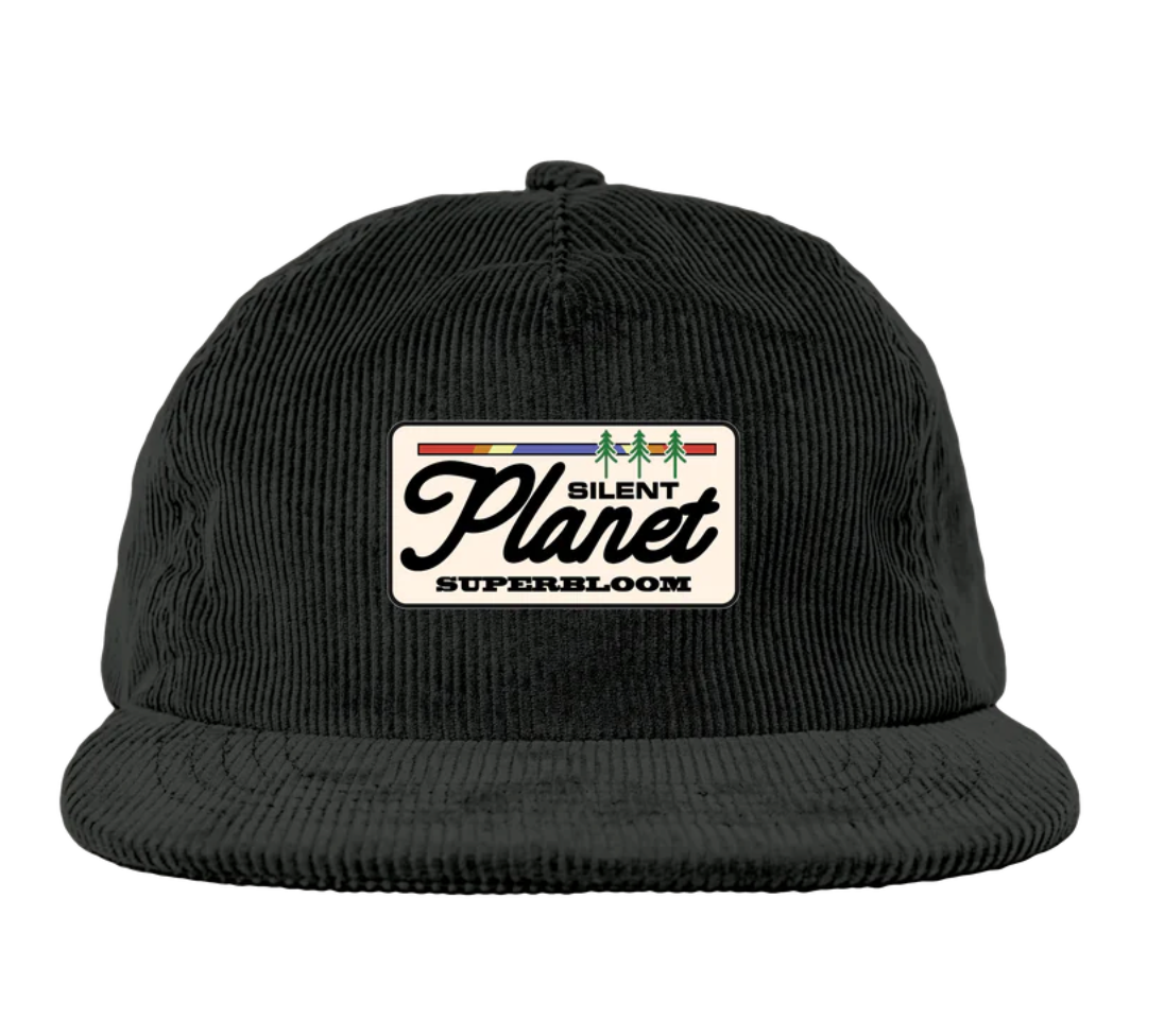 Black Corduroy Hat