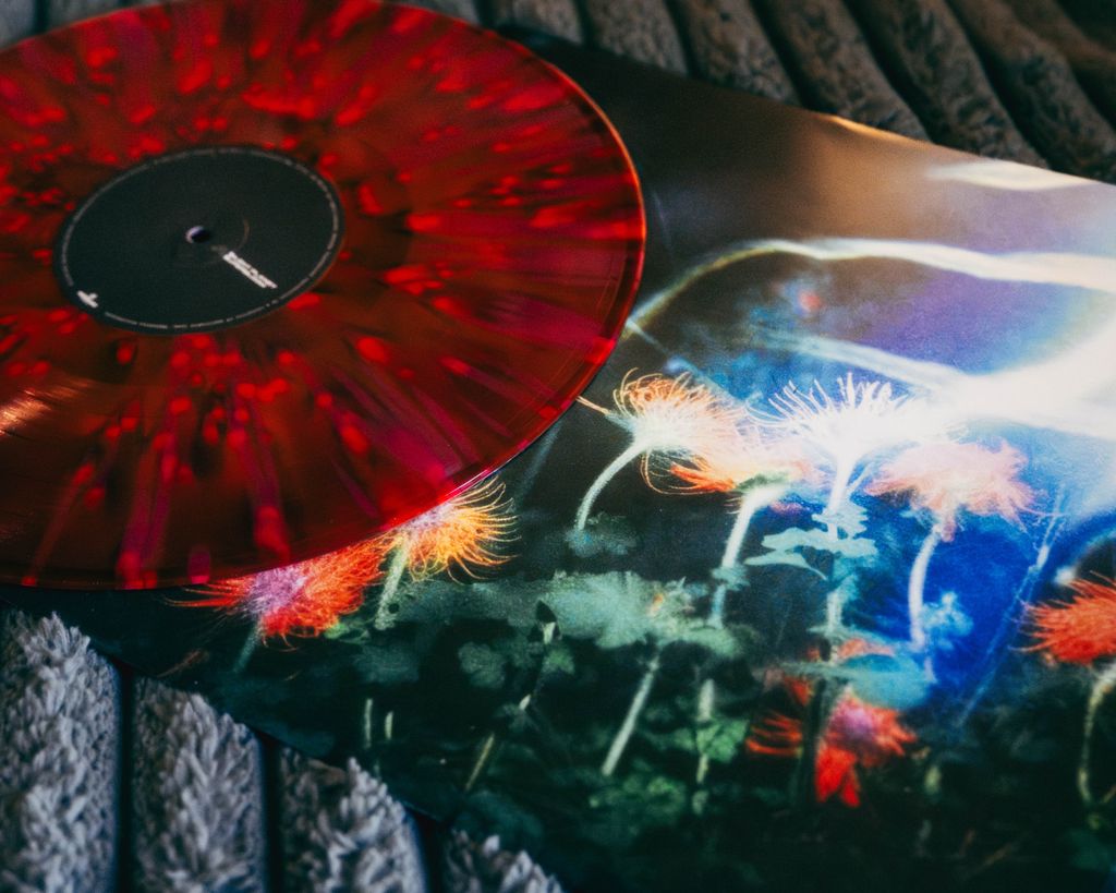 SUPERBLOOM VINYL - CRIMSON/BLACK SPLATTER