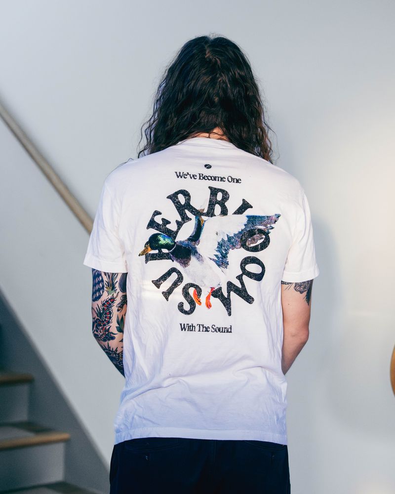 Duck Planet WHITE TEE REMIX