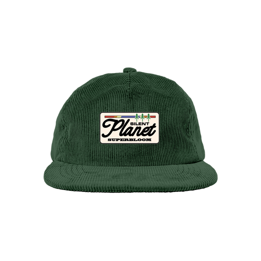 Deep Green Corduroy Hat