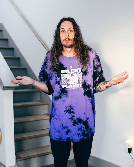 Dyed SUPERBLOOM Tracklisting Tee